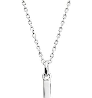 Italian 925 Sterling Silver or 18K Gold Plated Small Cross Pendant Necklace for Women on 18 Inch Chain, Made in Italy